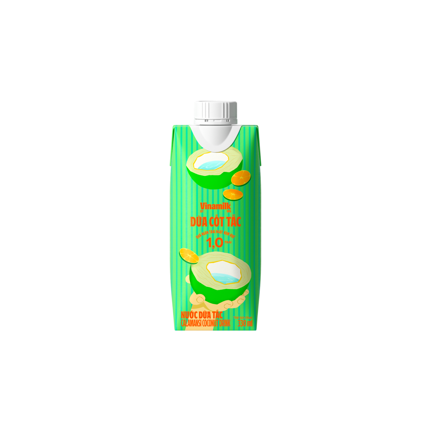 Nước dừa Vinamilk Nước dừa tắc 330ml