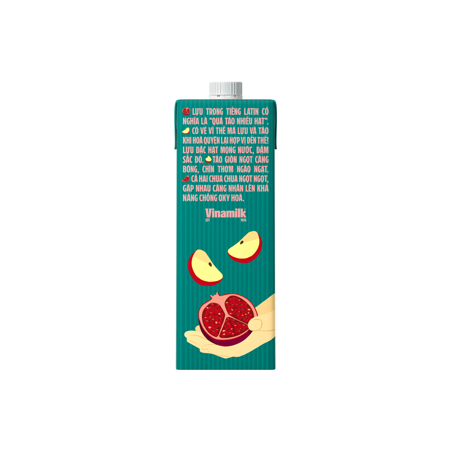 Fresh Juice Vinamilk Pomegranate & Apple 1L