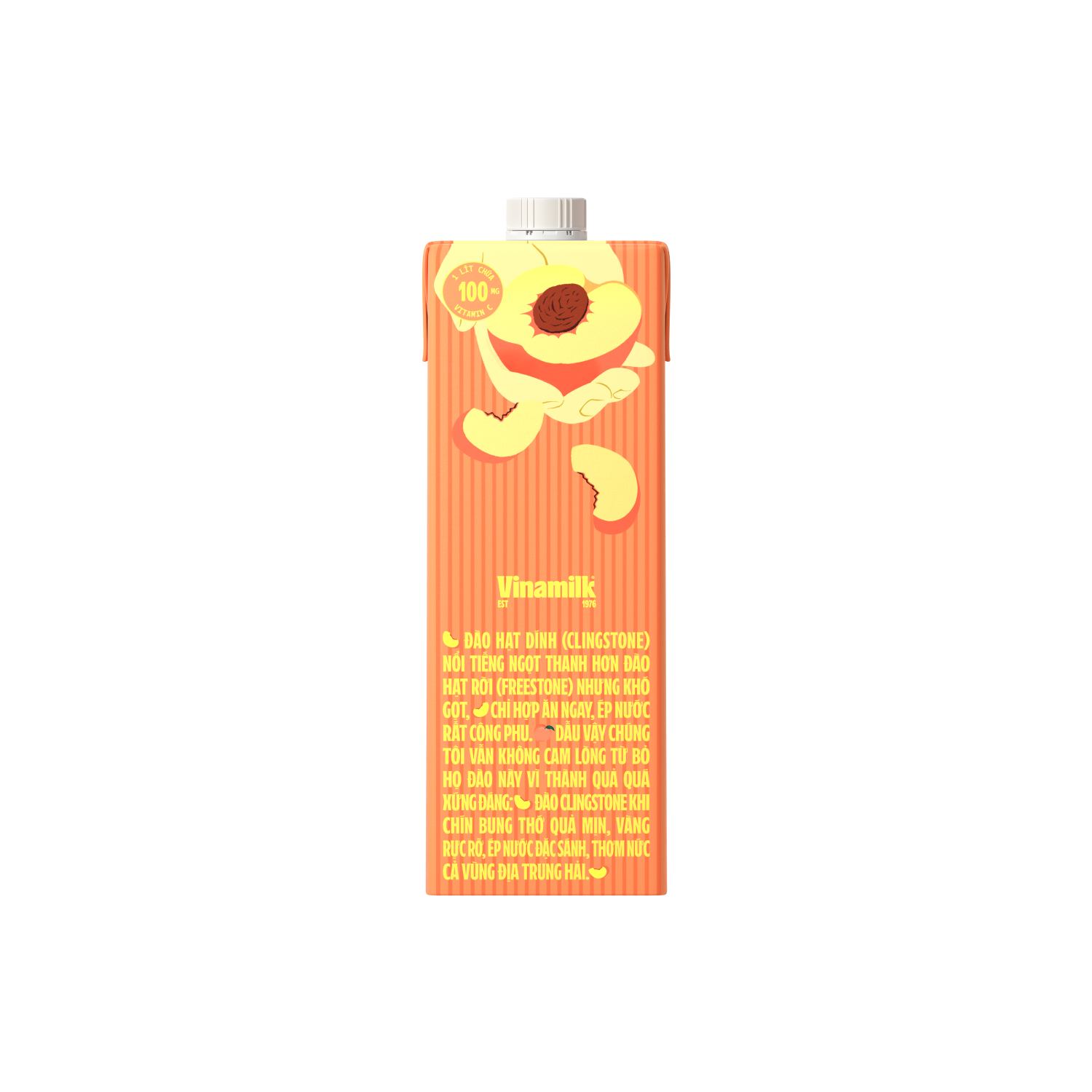 Nước ép Vinamilk Necta Đào 1L