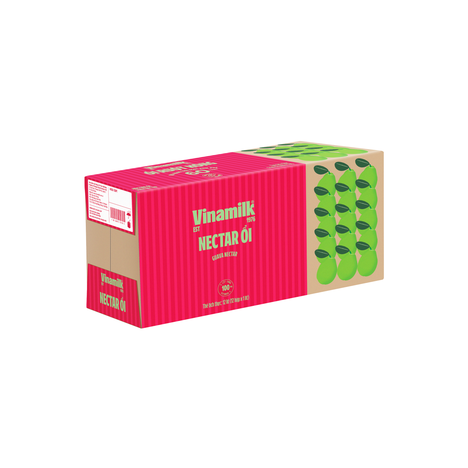 Nước ép Vinamilk Necta Ổi 1L