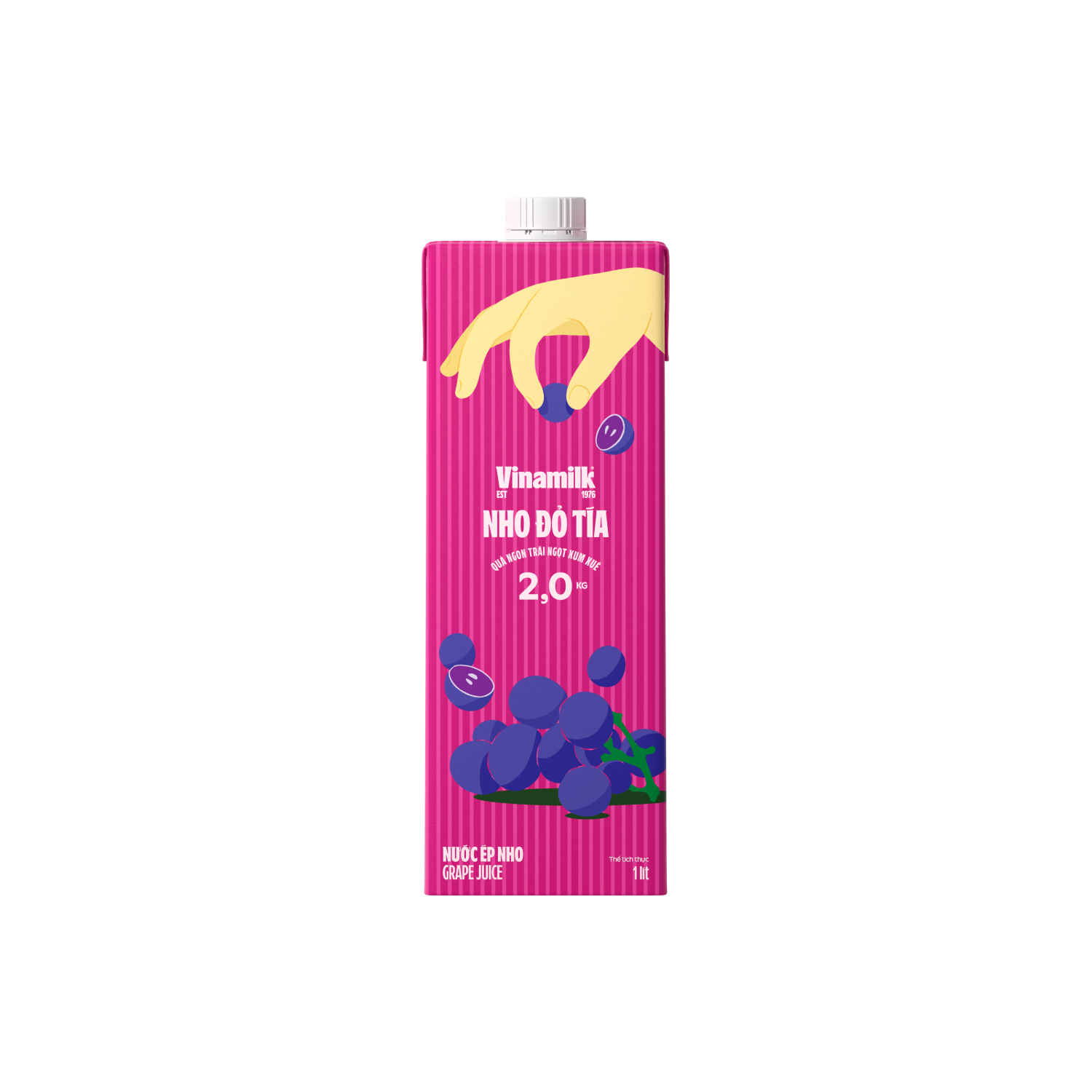 Nước ép Vinamilk Nho 1L