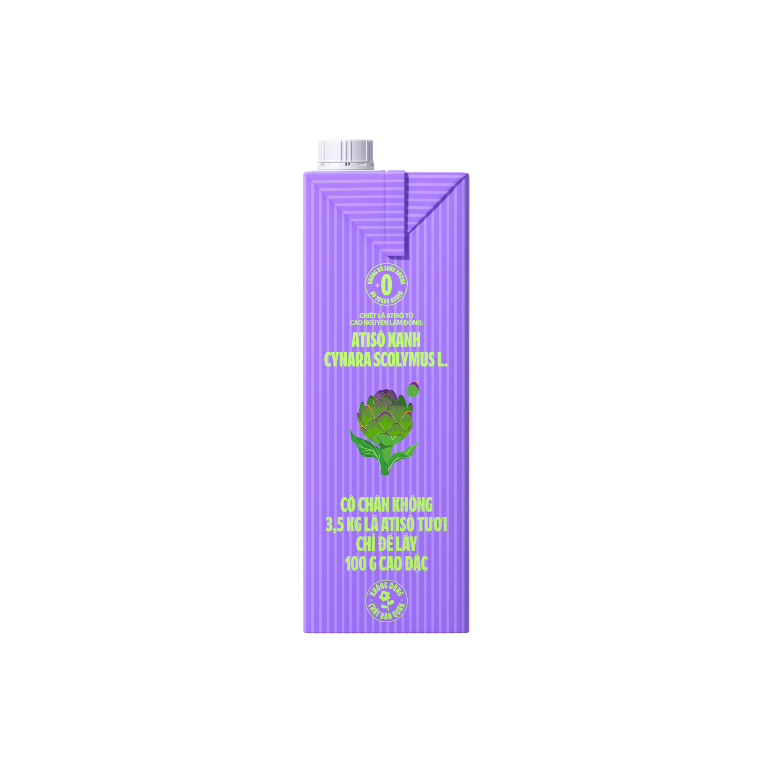 Tea Vinamilk No sugar Artichoke 1L