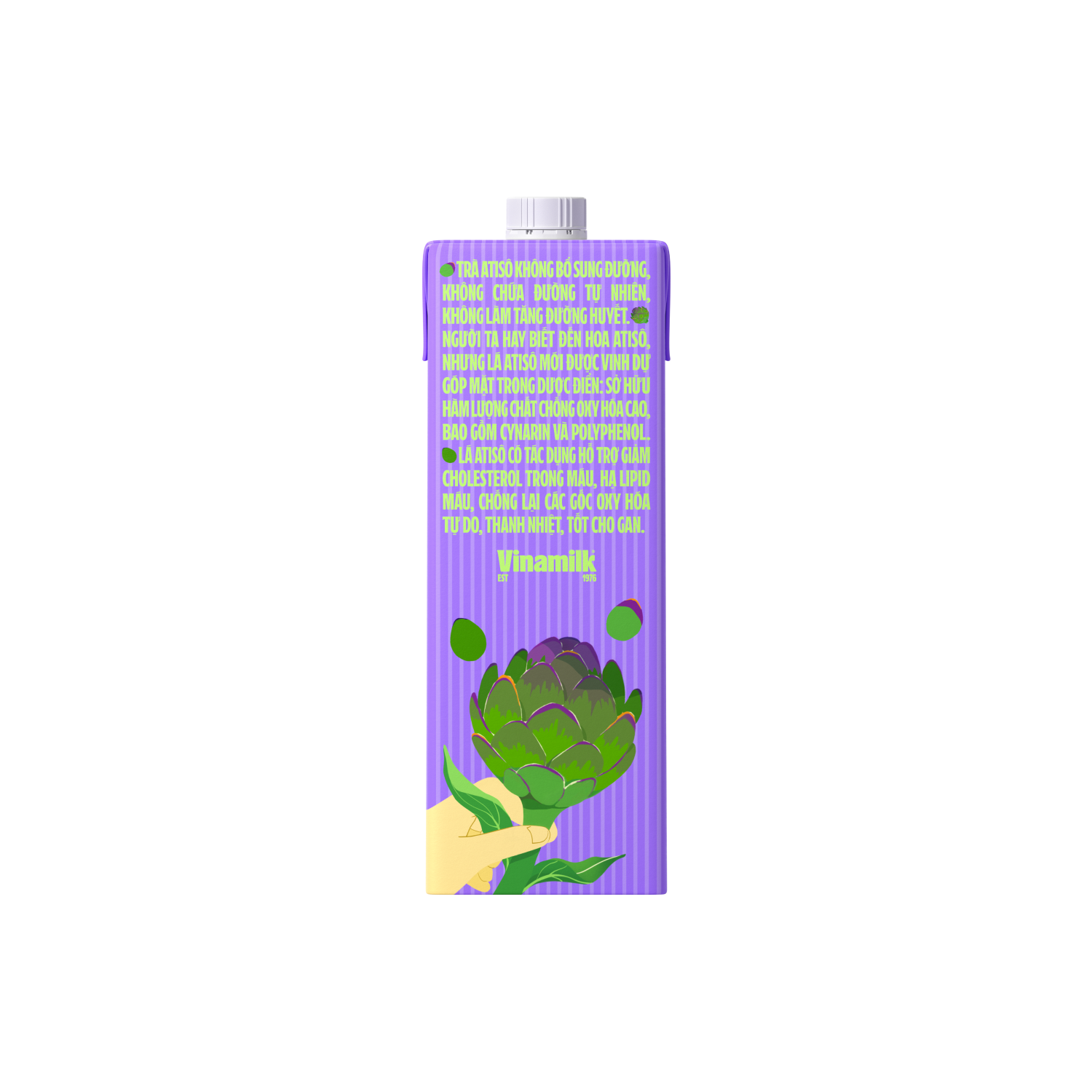 Tea Vinamilk No sugar Artichoke 1L