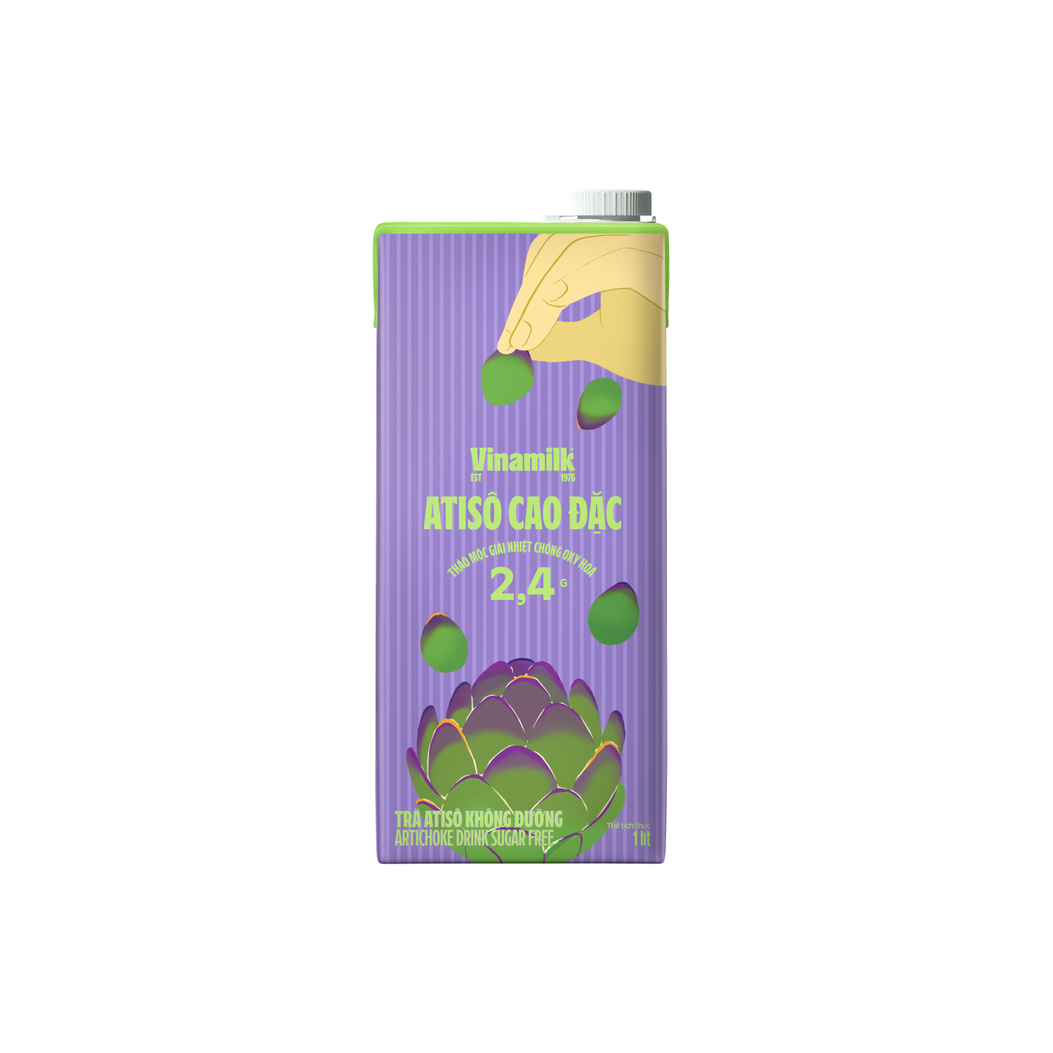 Trà Vinamilk Atisô Không đường 1L