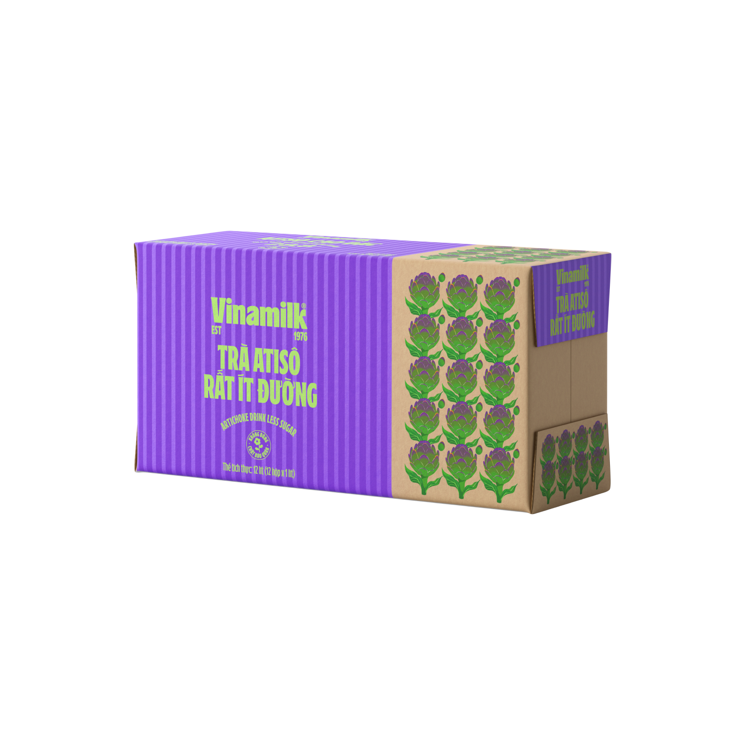 Trà Vinamilk Atisô Rất ít đường 1L