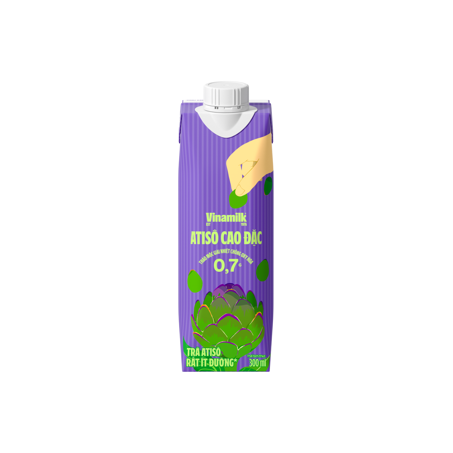 Trà Vinamilk Atisô Rất ít đường 300ml
