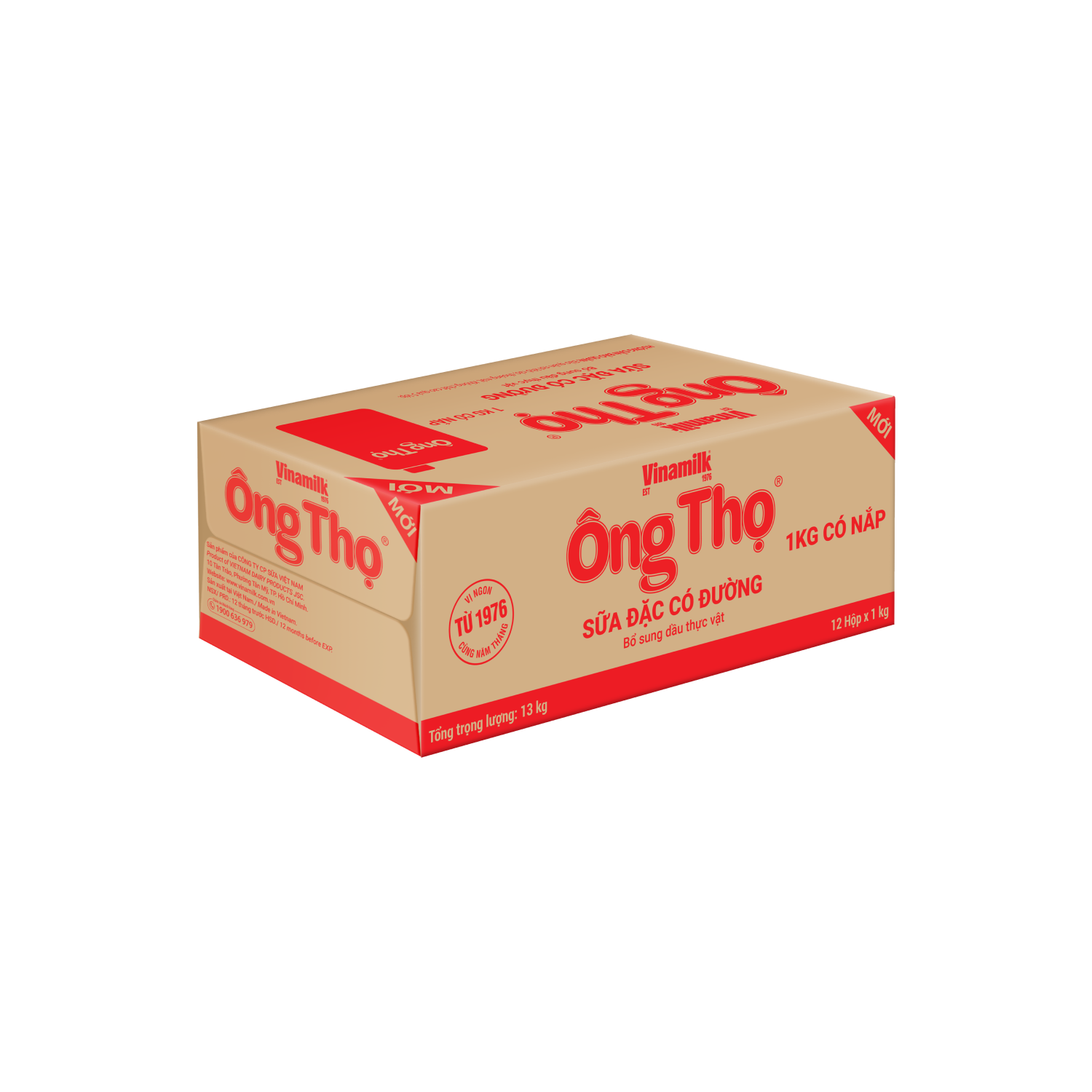 Sữa đặc Ông Thọ Nhãn đỏ 1kg