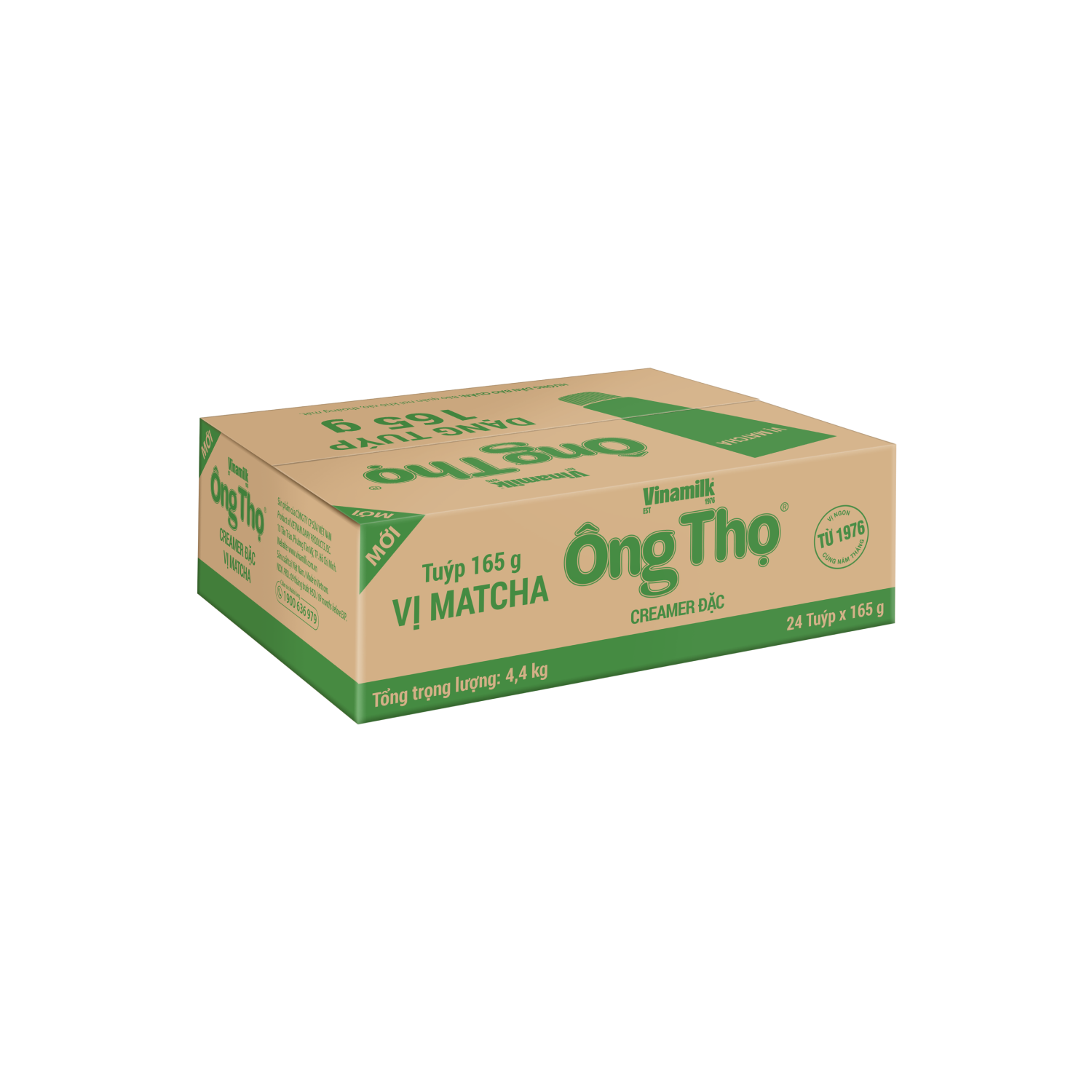 Creamer đặc Ông Thọ Vị Matcha 165g