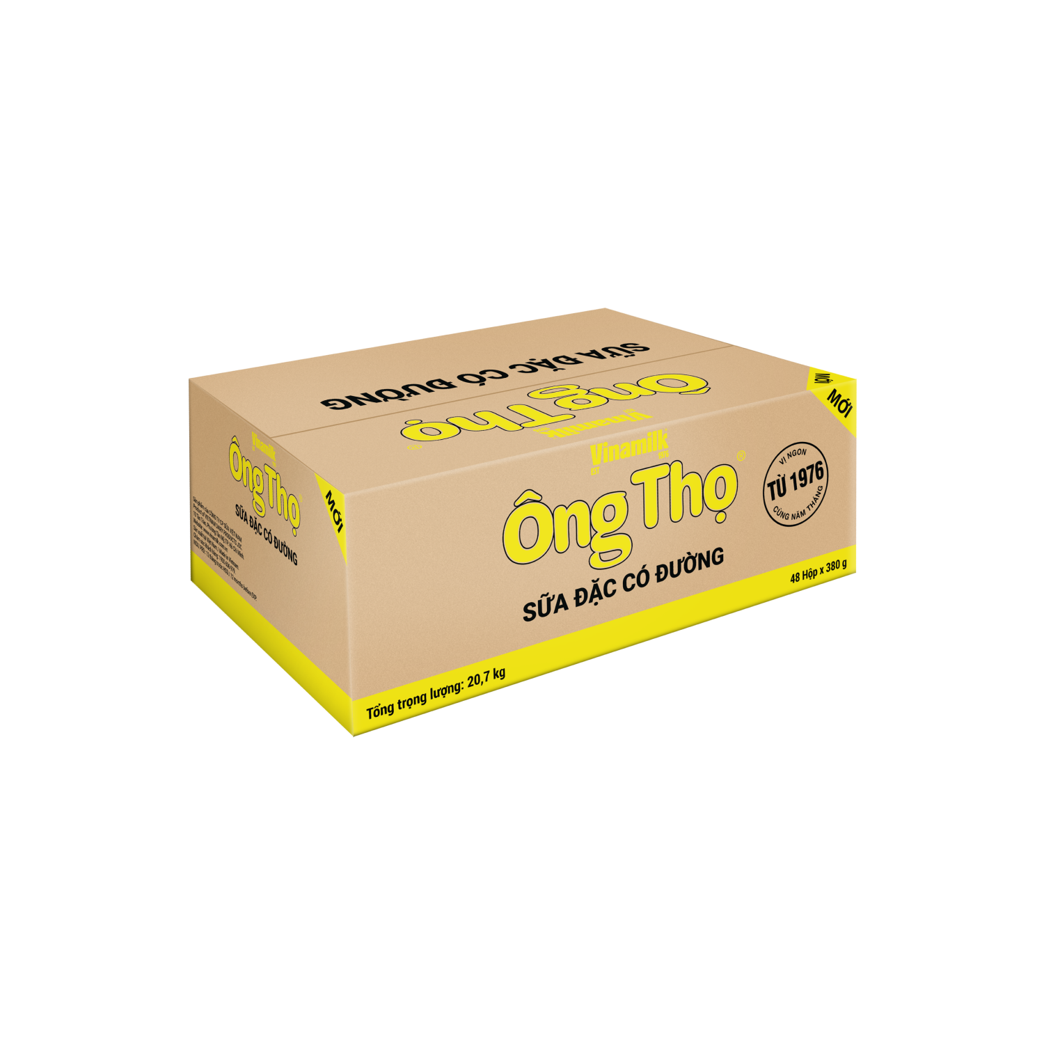 Sữa đặc Ông Thọ Nhãn vàng 380g