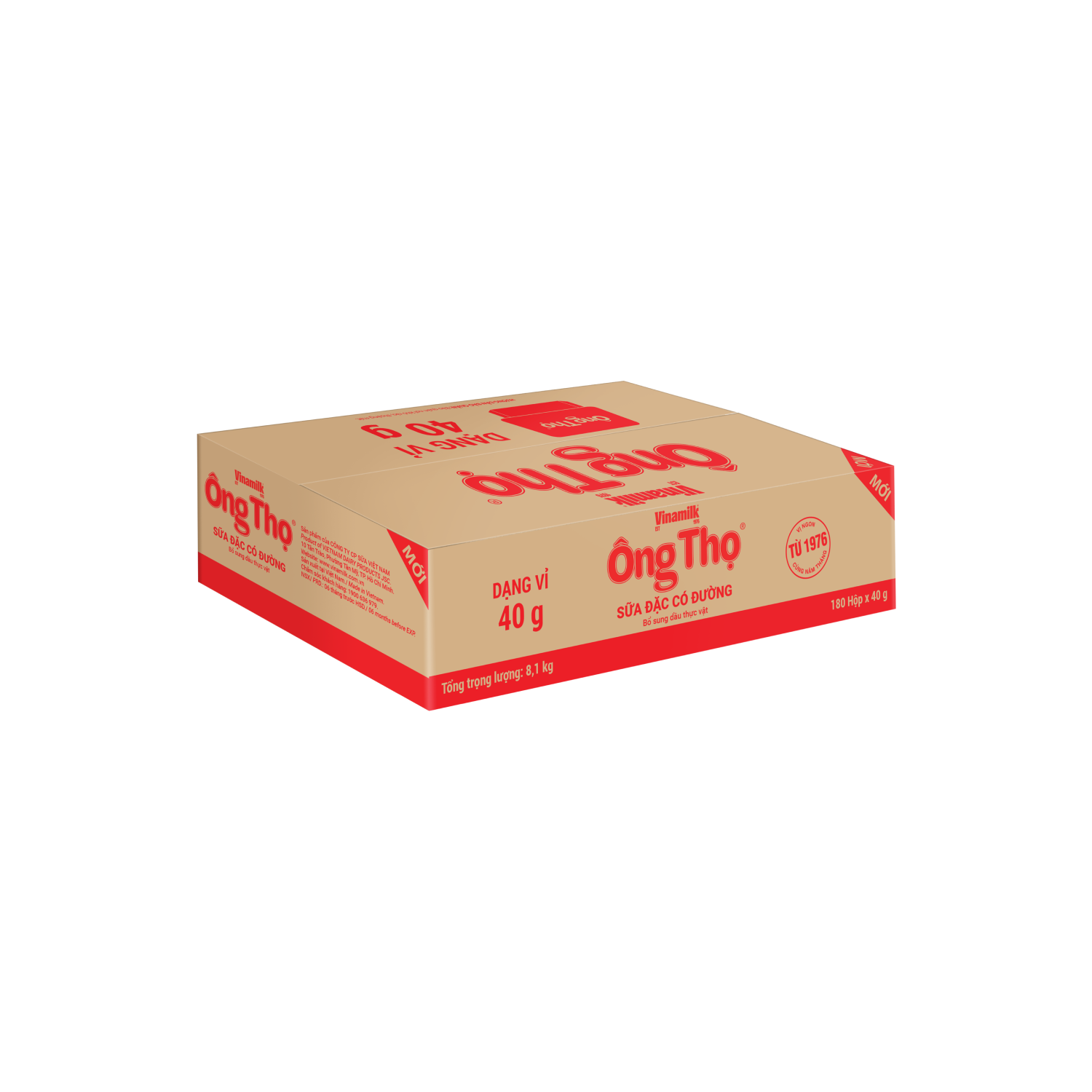 Sữa đặc Ông Thọ Nhãn đỏ 40g