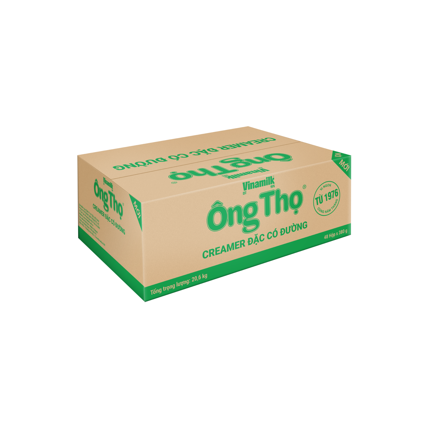 Creamer đặc Ông Thọ Nhãn xanh lá 380g