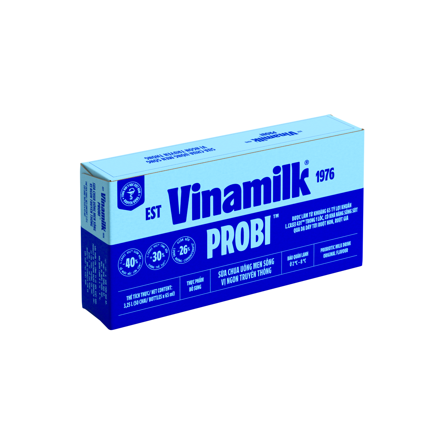 Sữa chua uống men sống Probi Có Đường 65ml