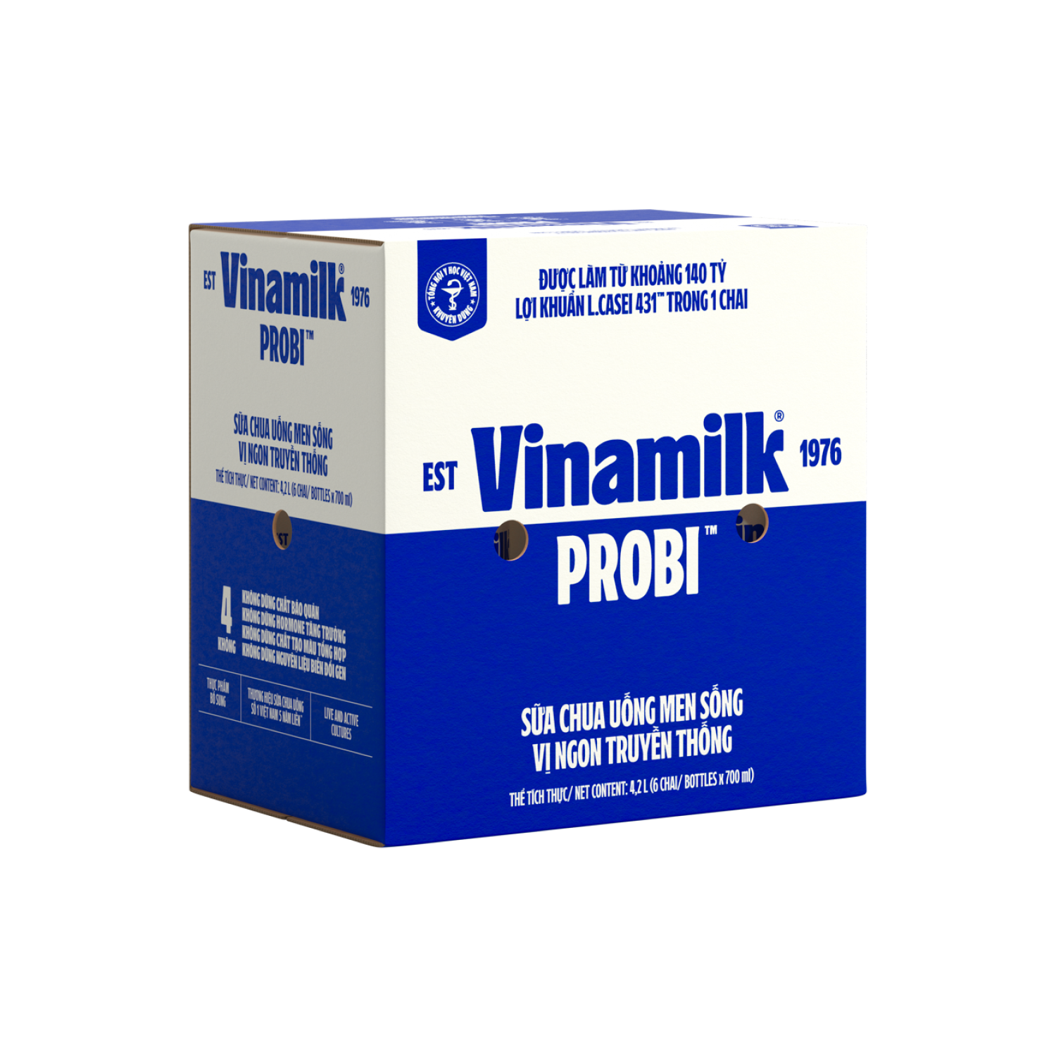 Sữa chua uống men sống Probi Có Đường 700ml