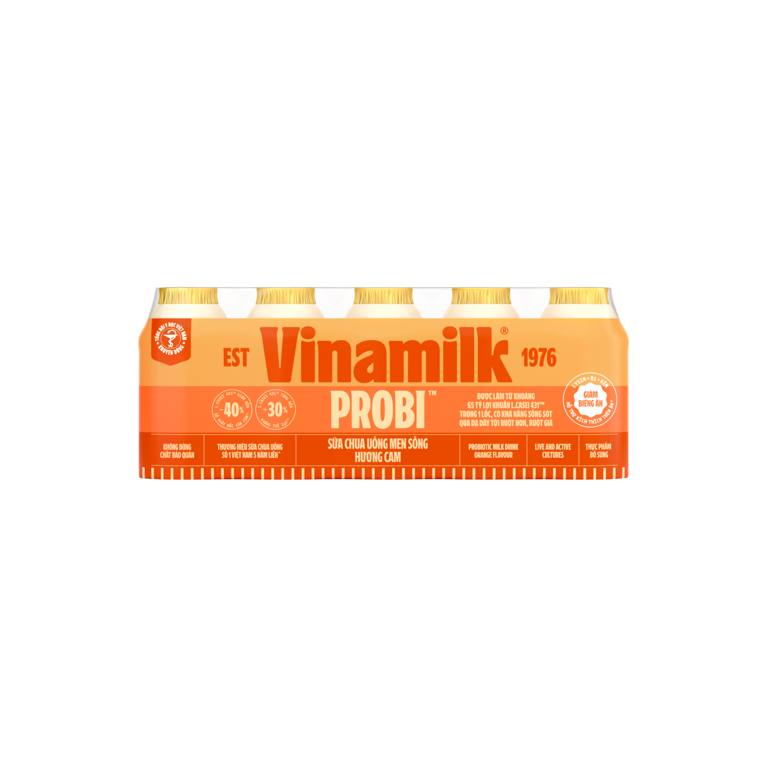Probiotic Drinking Yoghurt Probi Orange Flavour 65ml