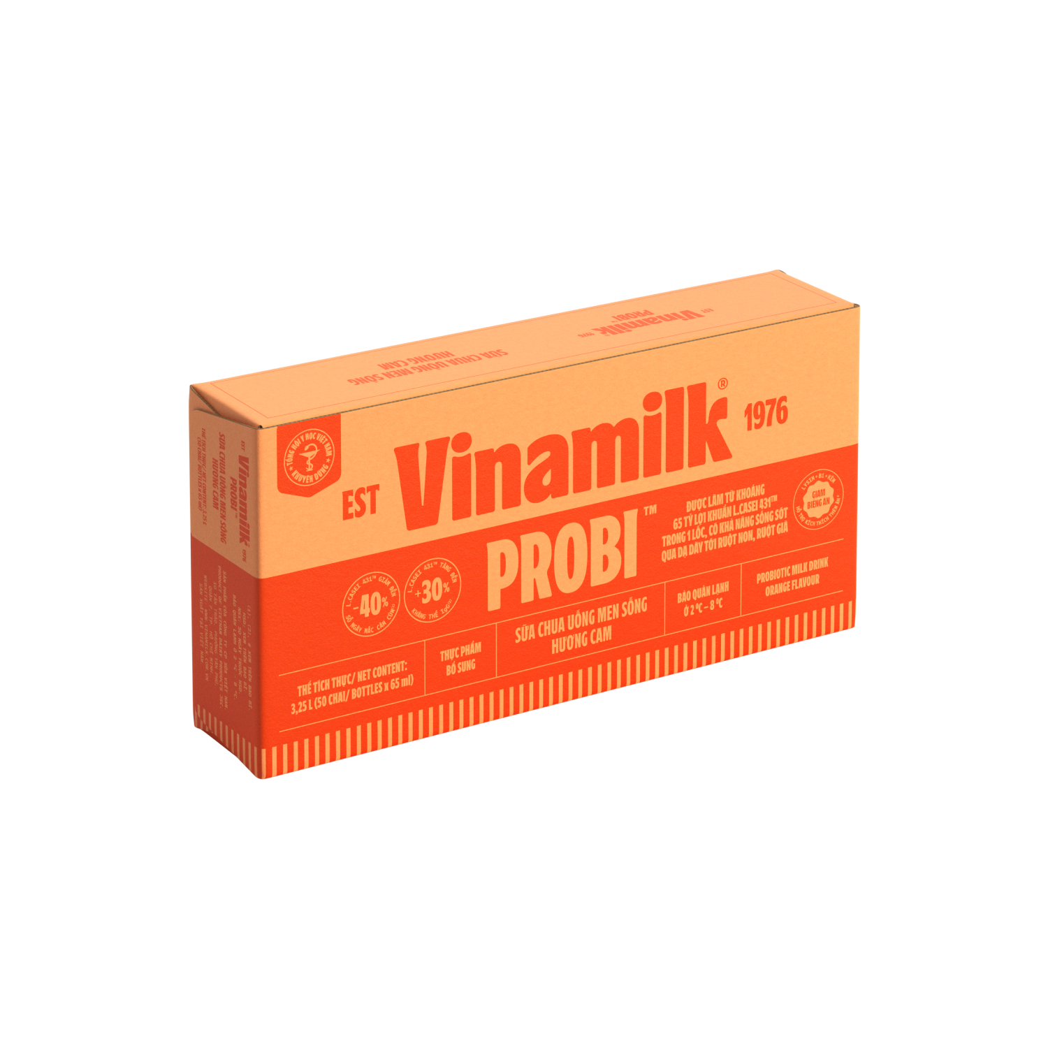 Probiotic Drinking Yoghurt Probi Orange Flavour 65ml