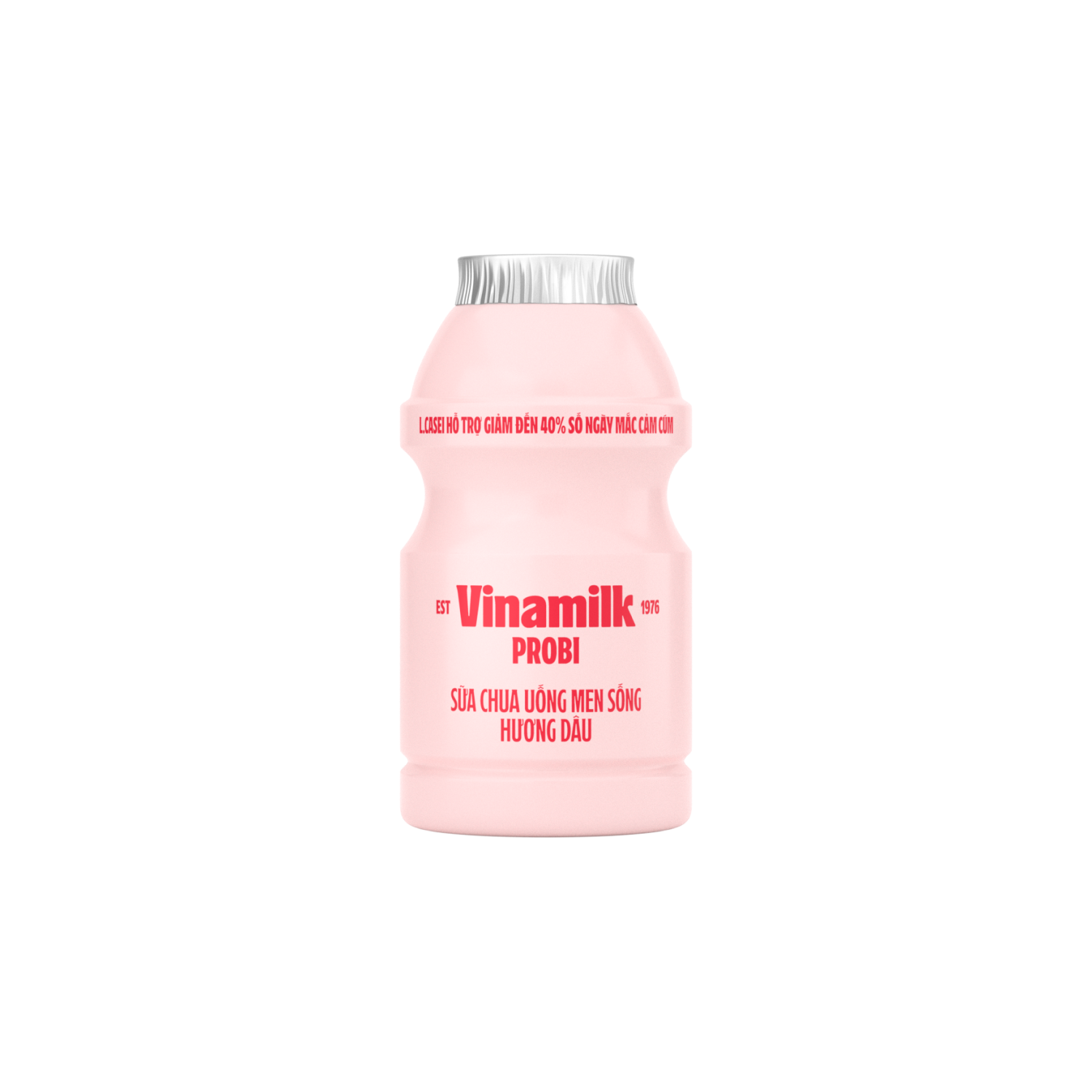 Sữa chua uống men sống Probi Hương Dâu 65ml Thùng 50 chai