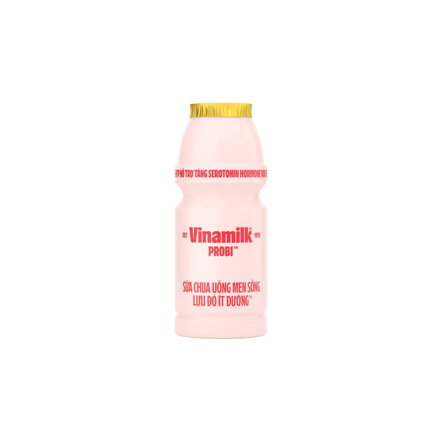 Sữa chua uống men sống Probi Lựu Đỏ ít đường 130ml Thùng 24 chai