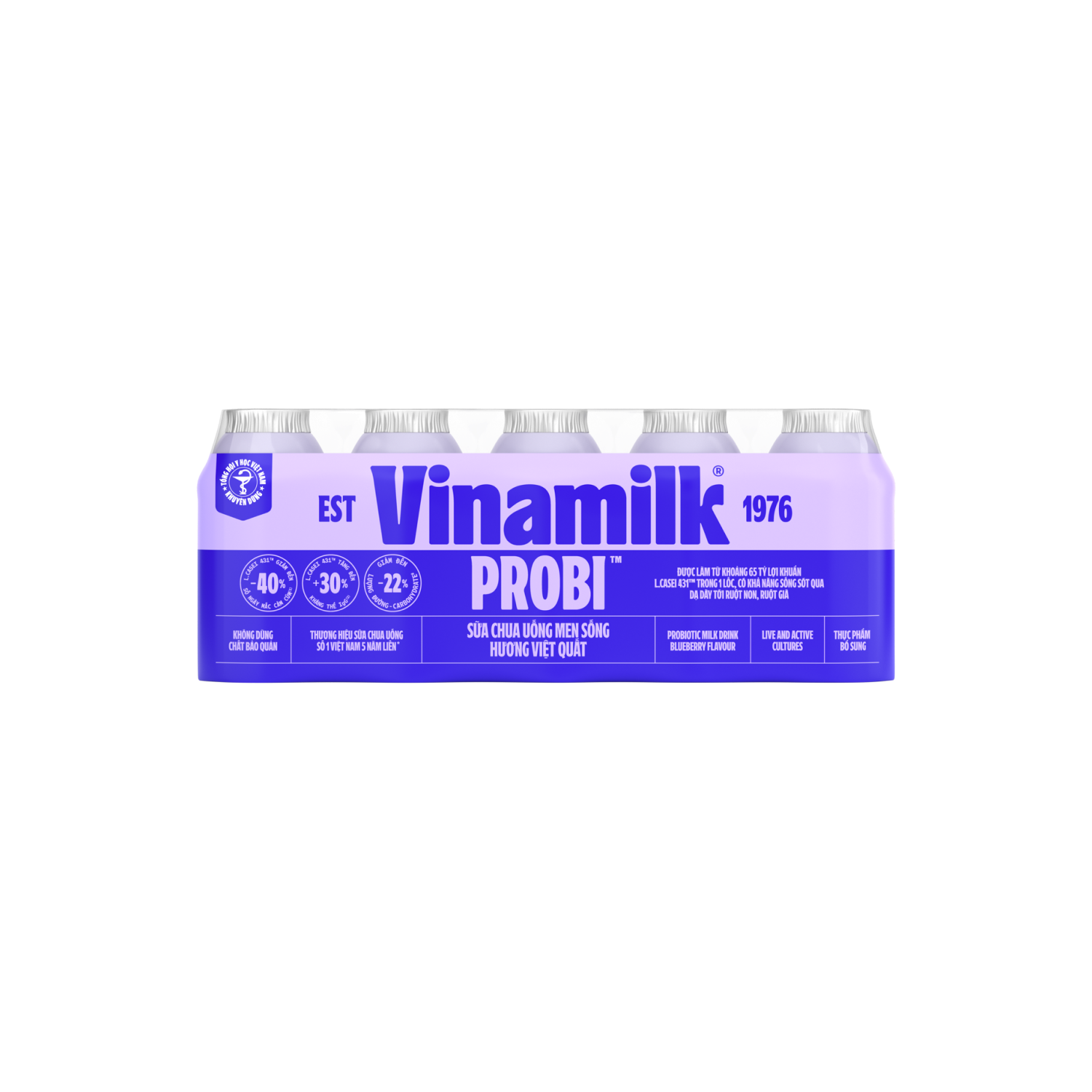Probiotic Drinking Yoghurt Probi Blueberry Flavour 65ml