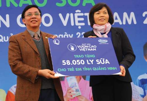 Quỹ sữa Vươn cao Việt Nam vươn xa mọi miền Tổ quốc 1