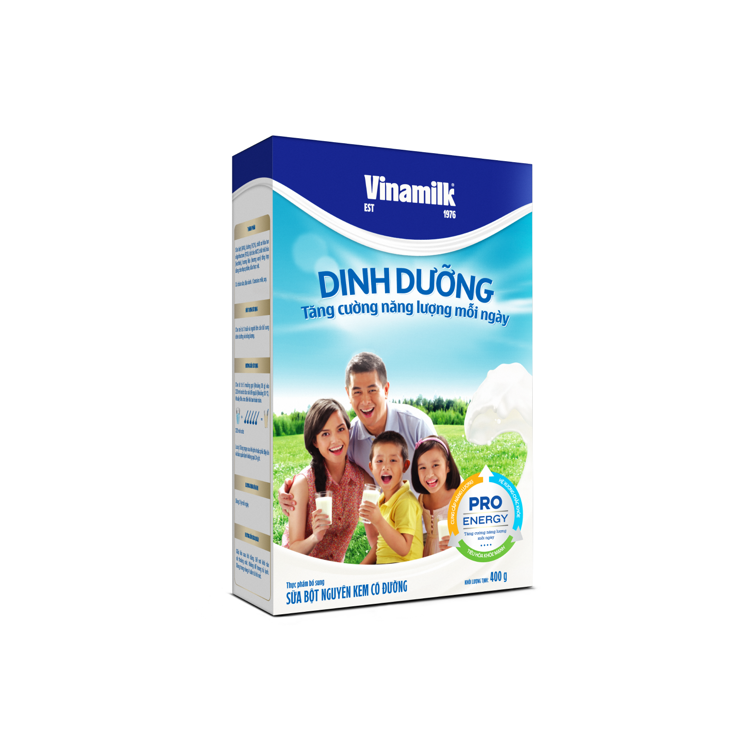 Sữa bột dinh dưỡng Vinamilk Dinh Dưỡng 400g