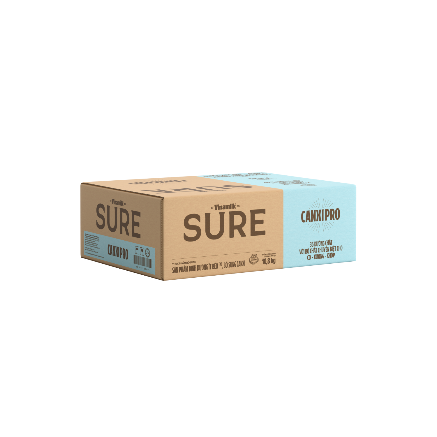 Sữa bột cho người lớn tuổi Sure CanxiPro 900g