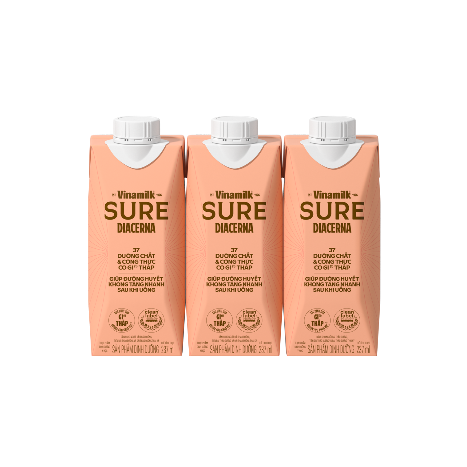 Sữa bột cho người lớn tuổi Sure Diacerna pha sẵn 237ml