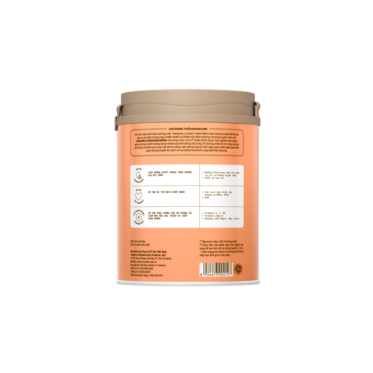 Sữa bột cho người tiểu đường Sure Diacerna 400g