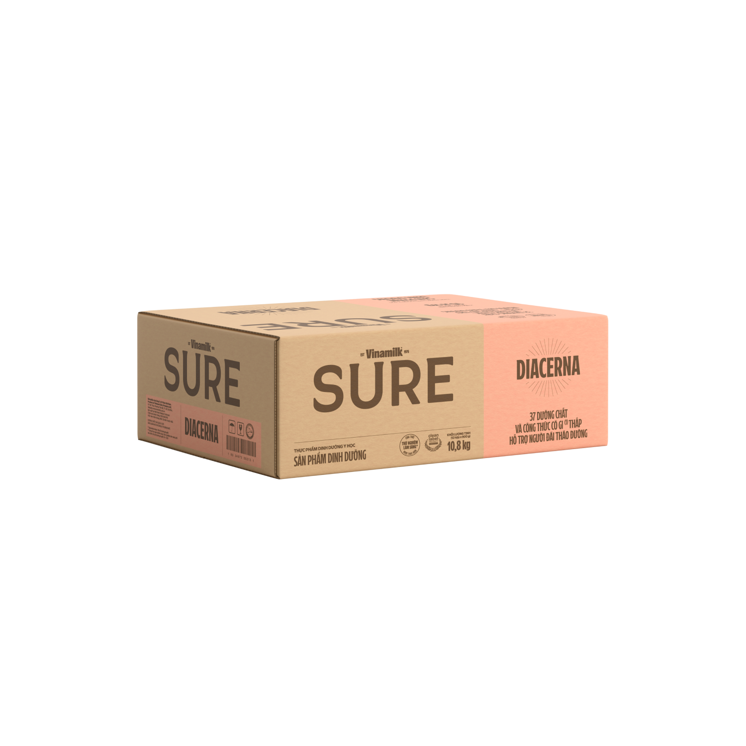 Sữa bột cho người tiểu đường Sure Diacerna 900g