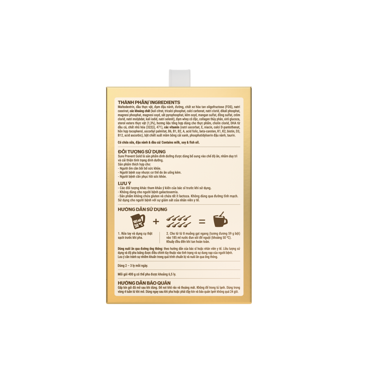 Adult Nutrition Sure Prevent Gold 1.6kg