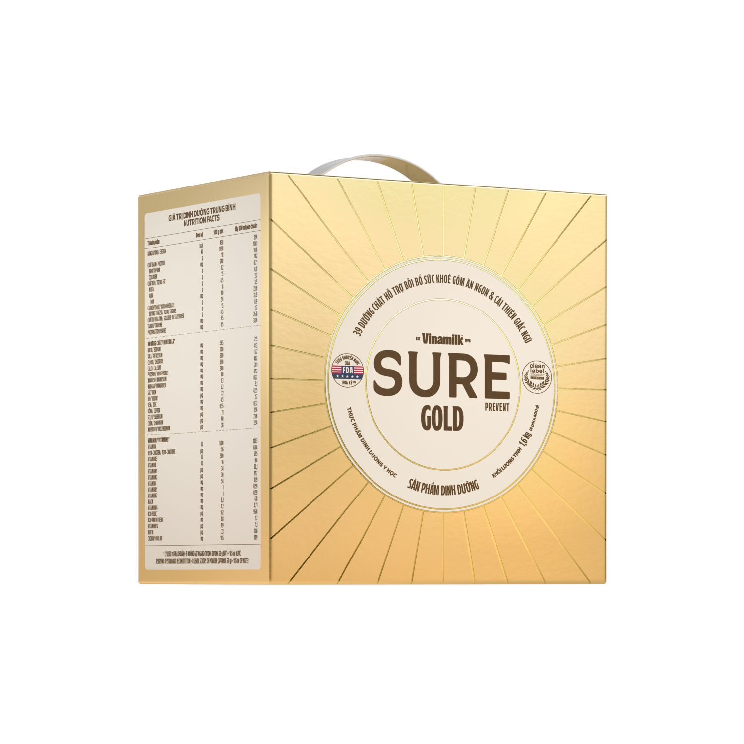 Adult Nutrition Sure Prevent Gold 1.6kg