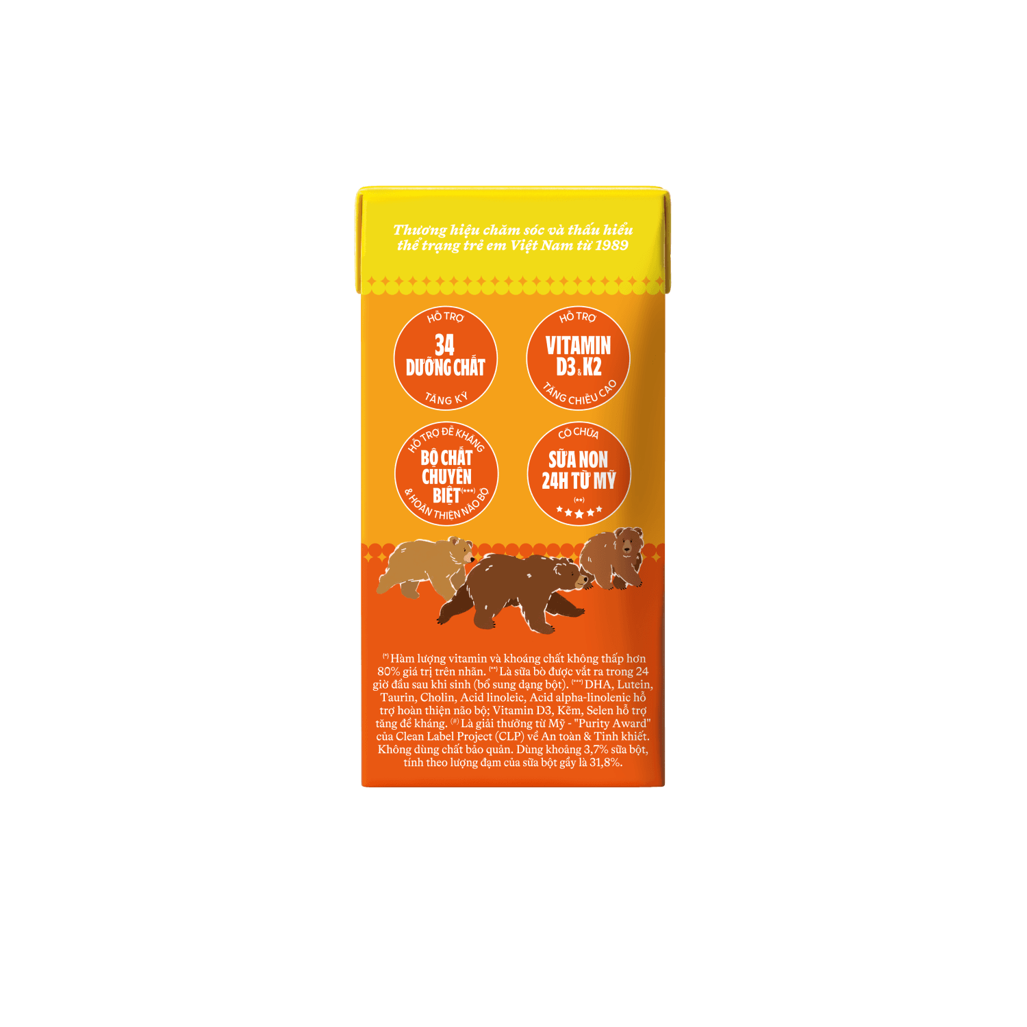 Sữa bột trẻ em pha sẵn Dielac Gold (trên 1 tuổi) 110ml