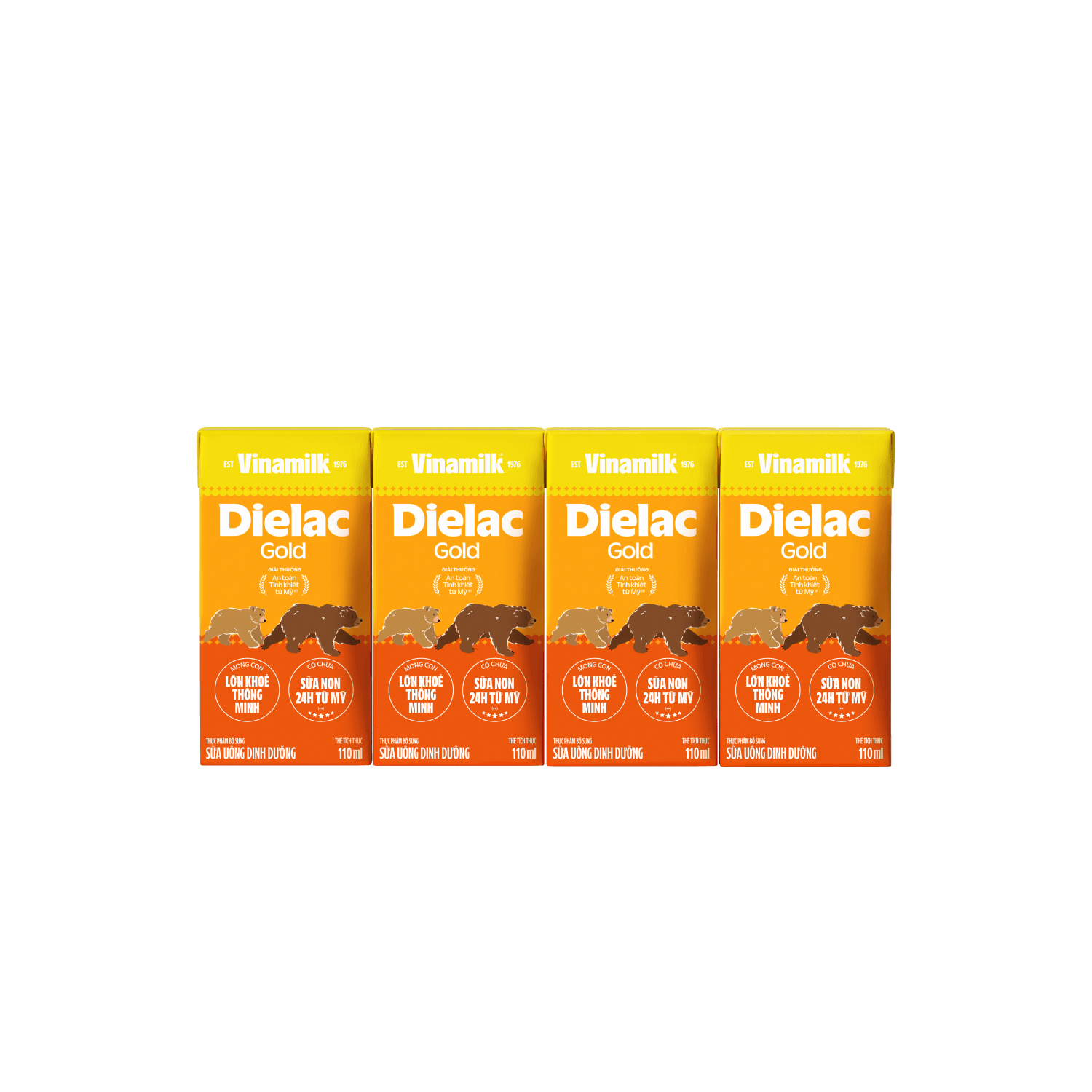 Sữa bột trẻ em pha sẵn Dielac Gold (trên 1 tuổi) 110ml