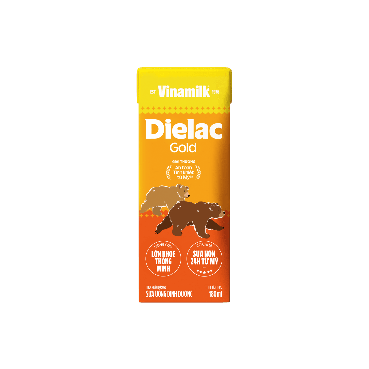 Sữa bột trẻ em pha sẵn Dielac Gold (trên 1 tuổi) 180ml