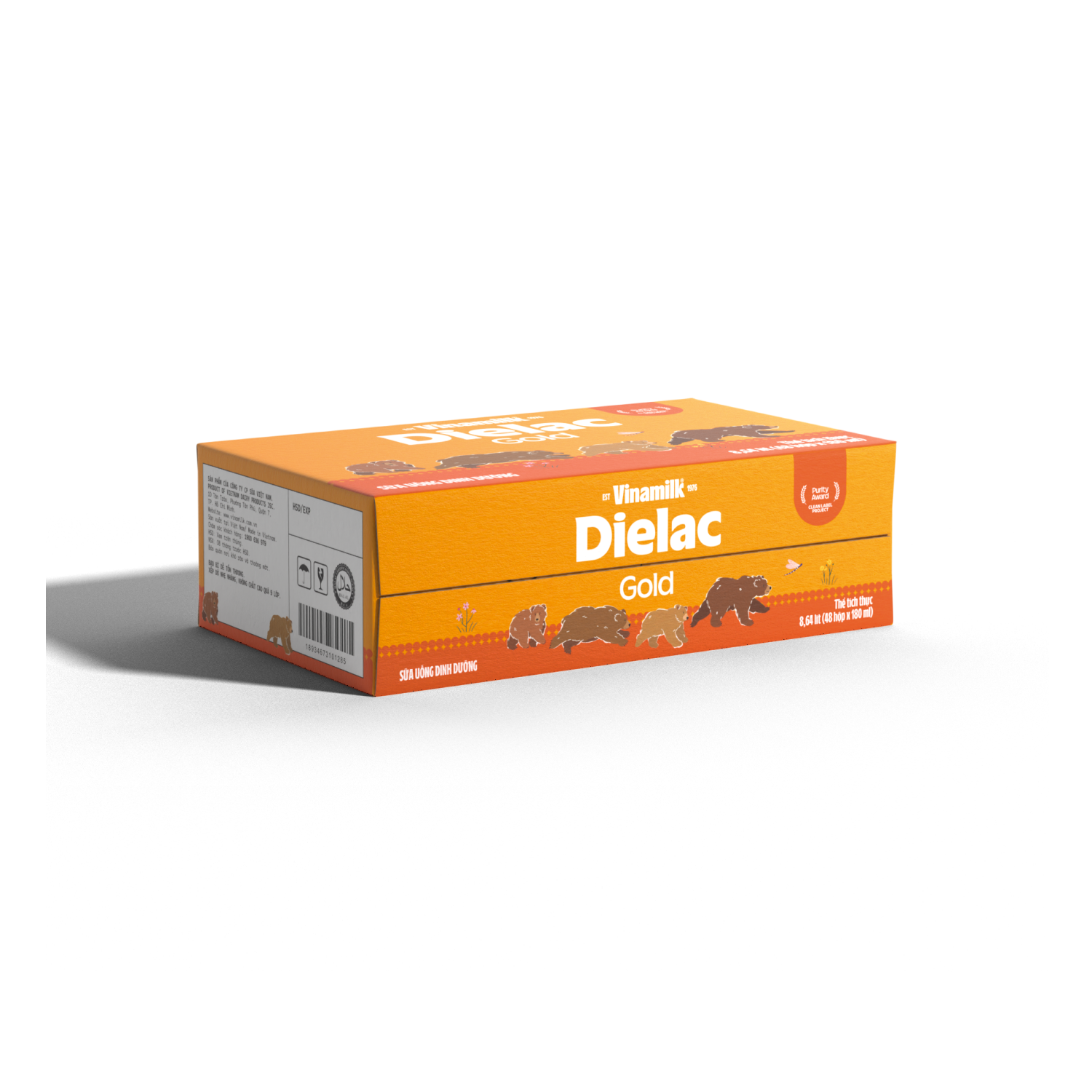 Sữa bột trẻ em pha sẵn Dielac Gold (trên 1 tuổi) 180ml