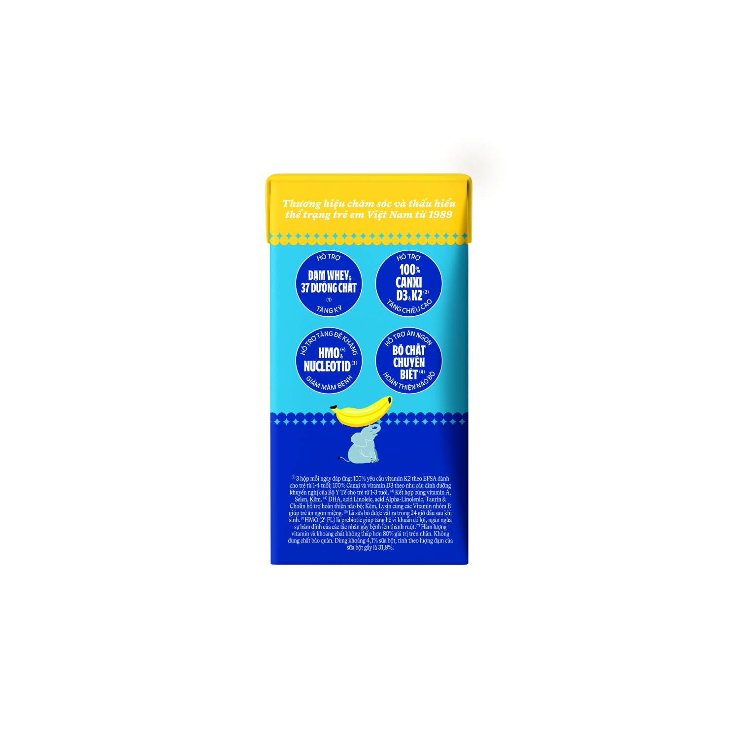 Sữa bột trẻ em pha sẵn Dielac Grow Plus Hương Chuối 110ml