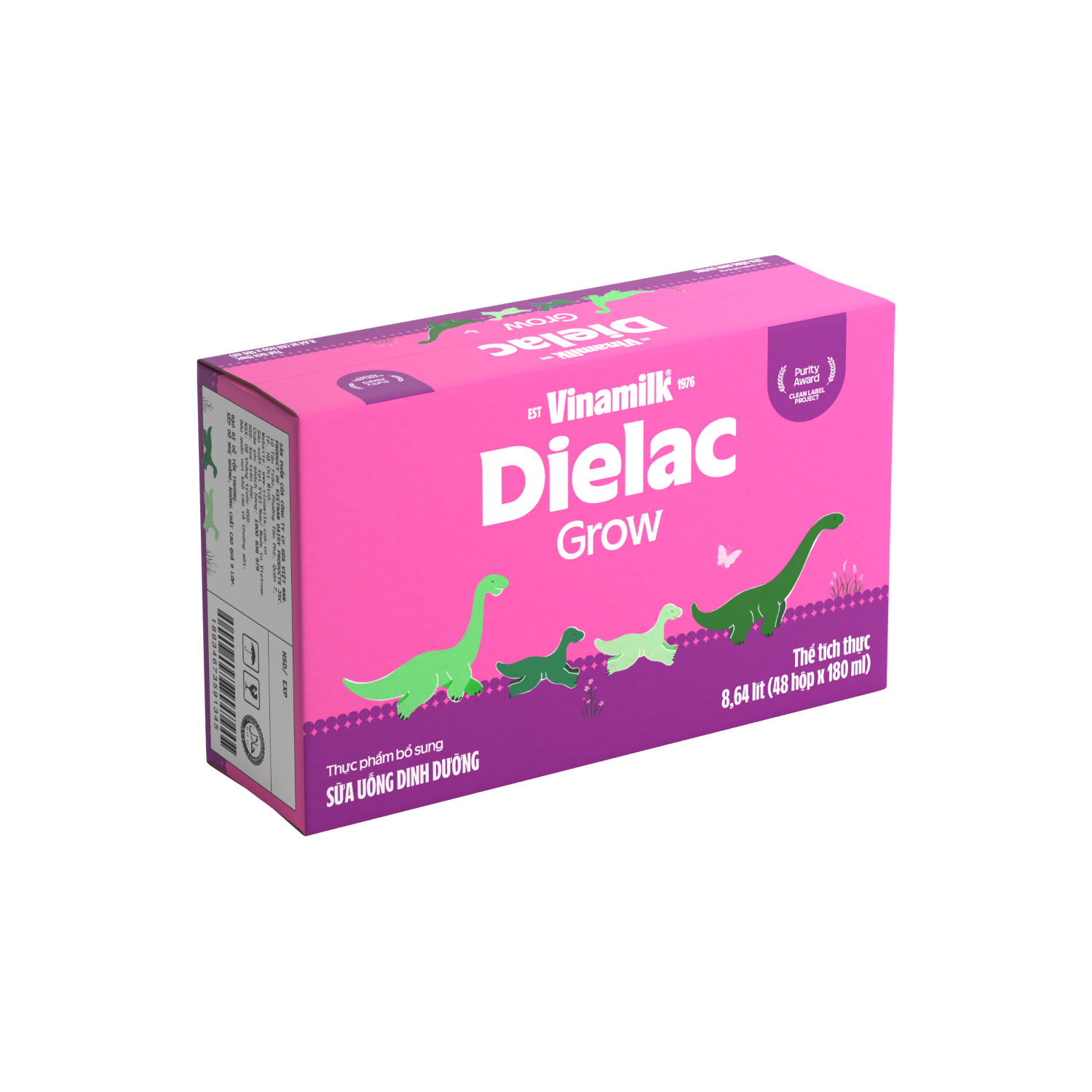Sữa bột trẻ em pha sẵn Dielac Grow (từ 1 tuổi) Hộp 180ml
