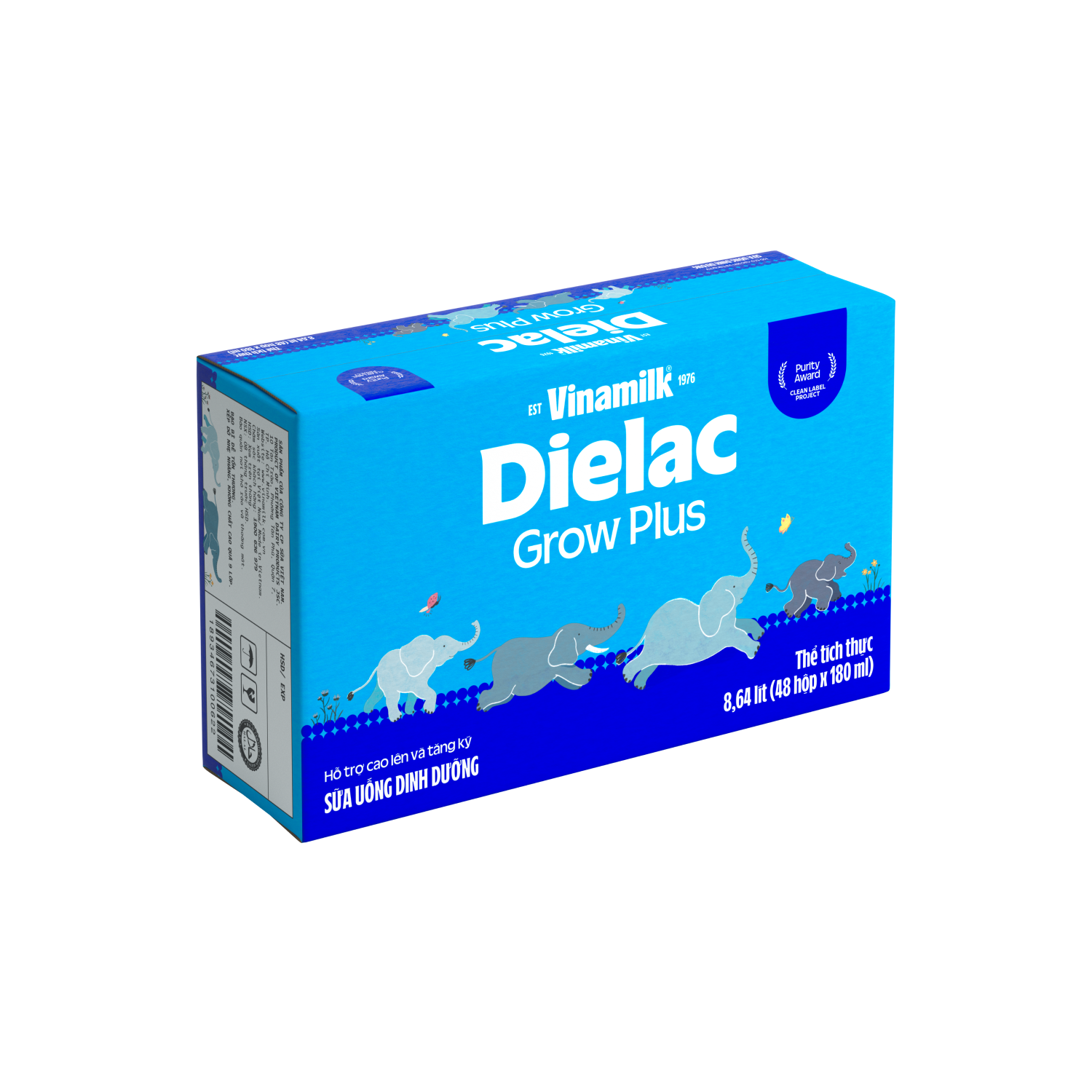 Sữa bột trẻ em pha sẵn Dielac Grow Plus (trên 1 tuổi) 180ml