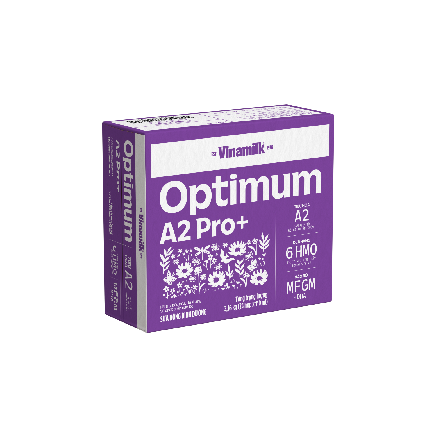 Sữa bột trẻ em pha sẵn Optimum A2 Pro+ 110ml