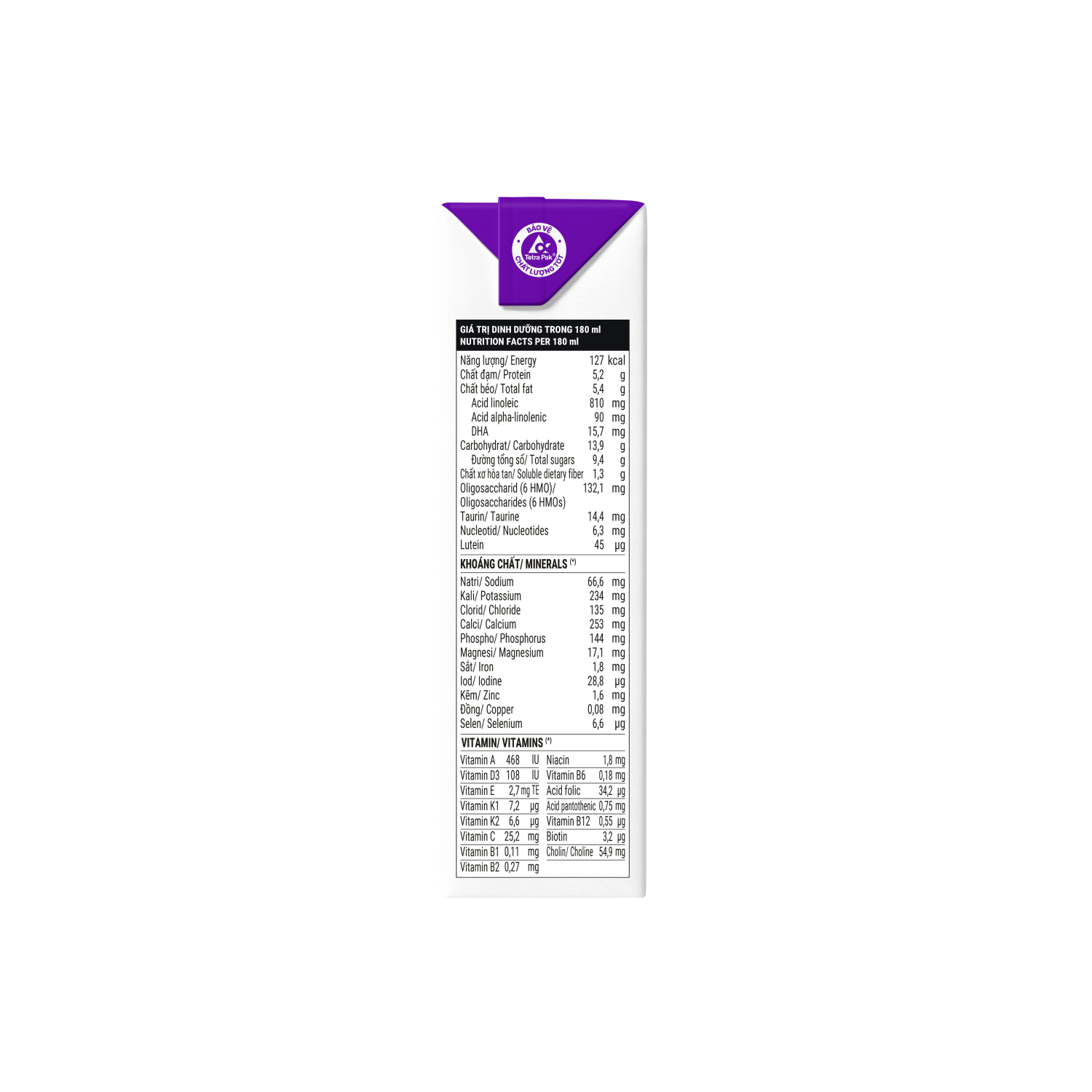 Sữa bột trẻ em pha sẵn Optimum A2 Pro+ 180ml