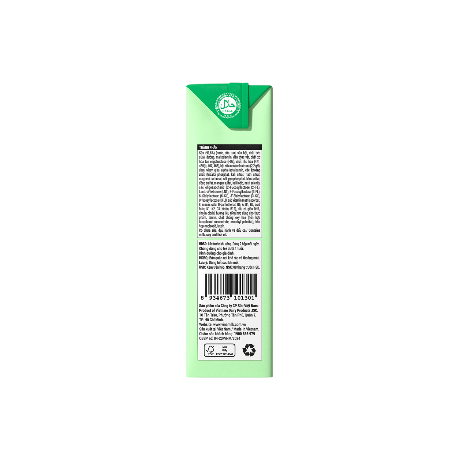 Sữa bột trẻ em pha sẵn Optimum Colos (trên 1 tuổi) 180ml