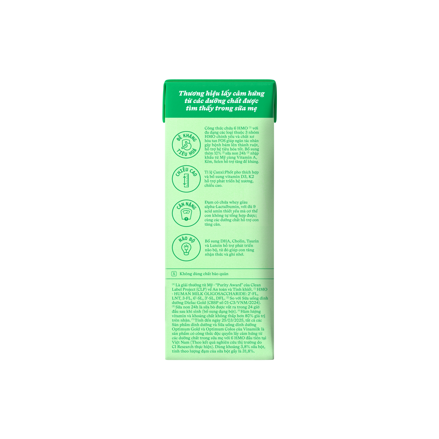 Sữa bột trẻ em pha sẵn Optimum Colos (trên 1 tuổi) 180ml