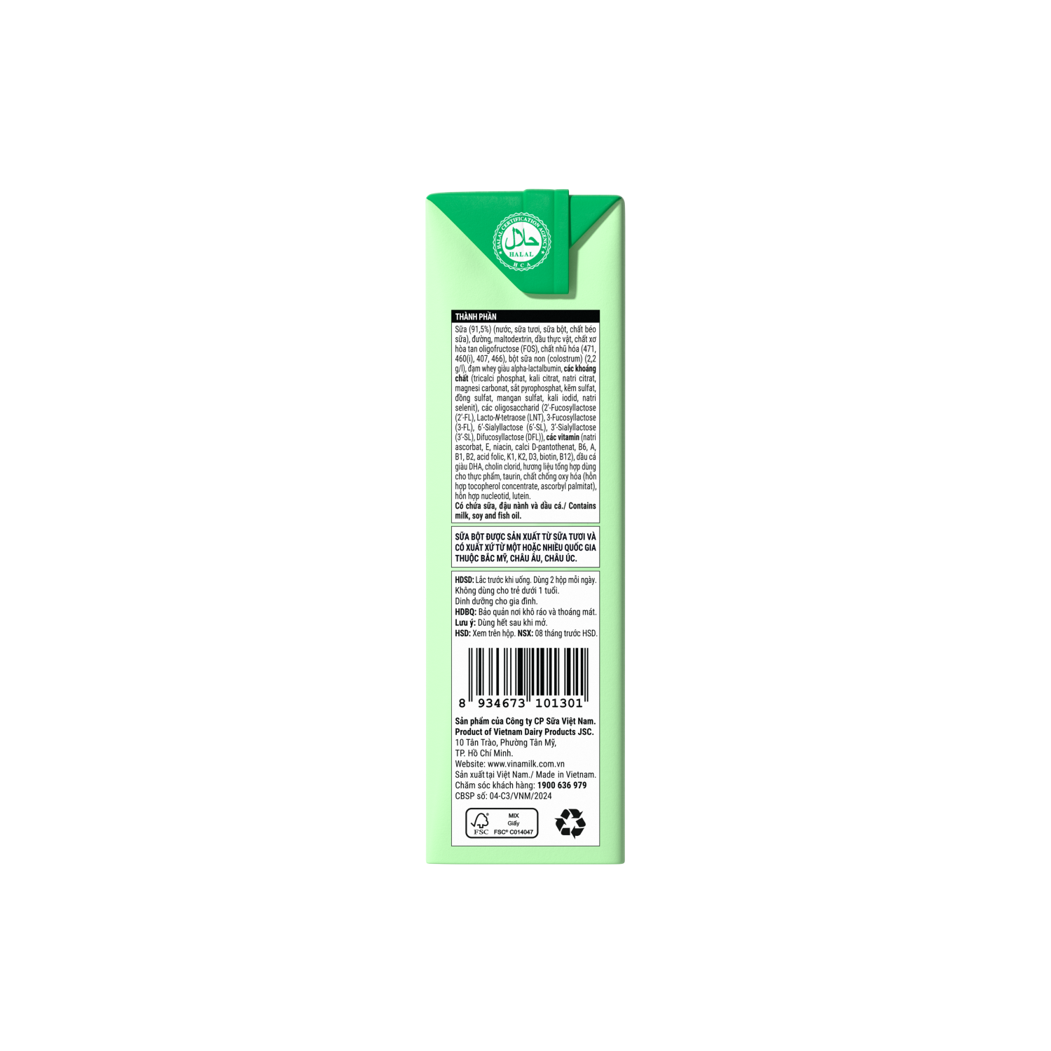 Sữa bột trẻ em pha sẵn Optimum Colos (trên 1 tuổi) 180ml