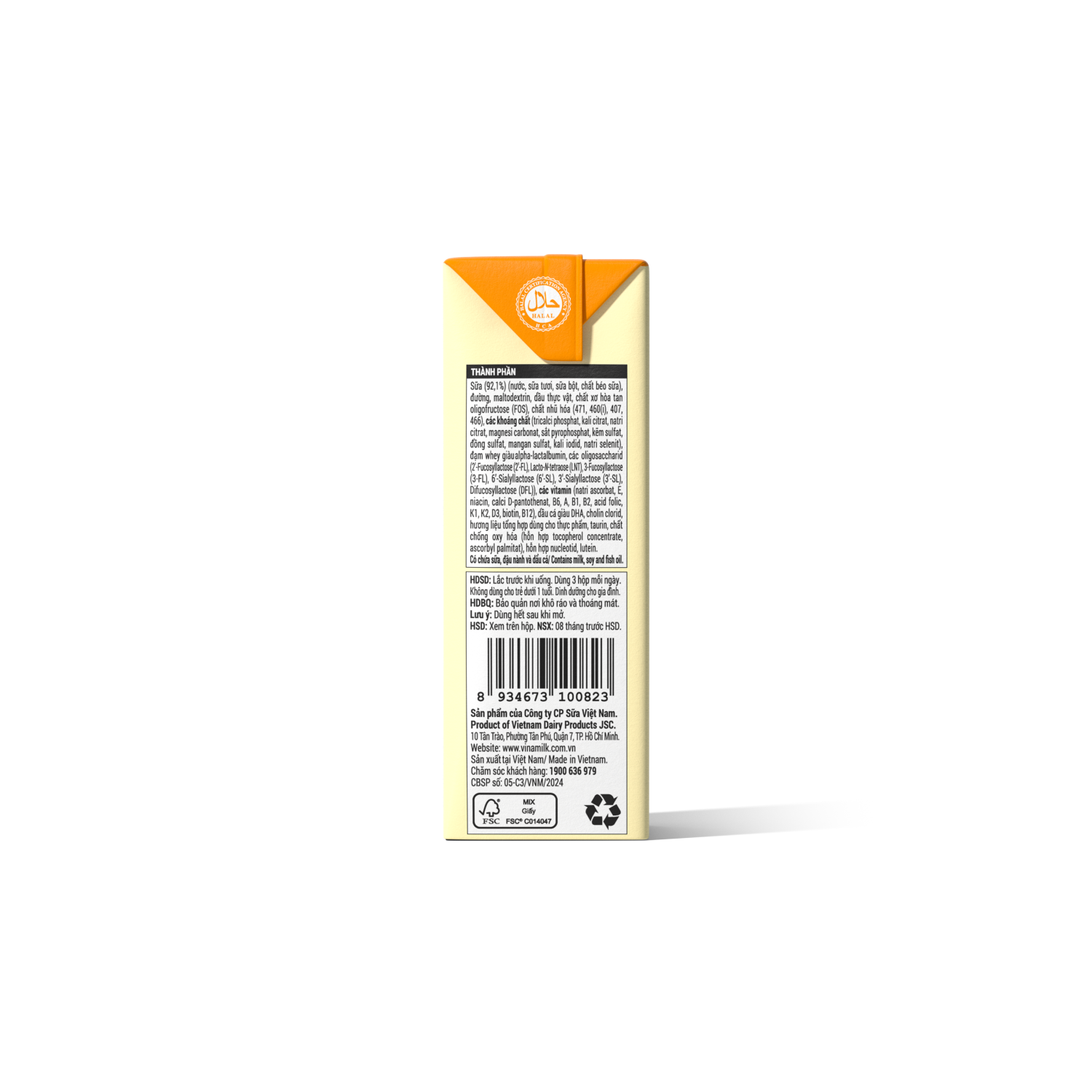 Sữa bột trẻ em pha sẵn Optimum Gold (trên 1 tuổi) 110ml