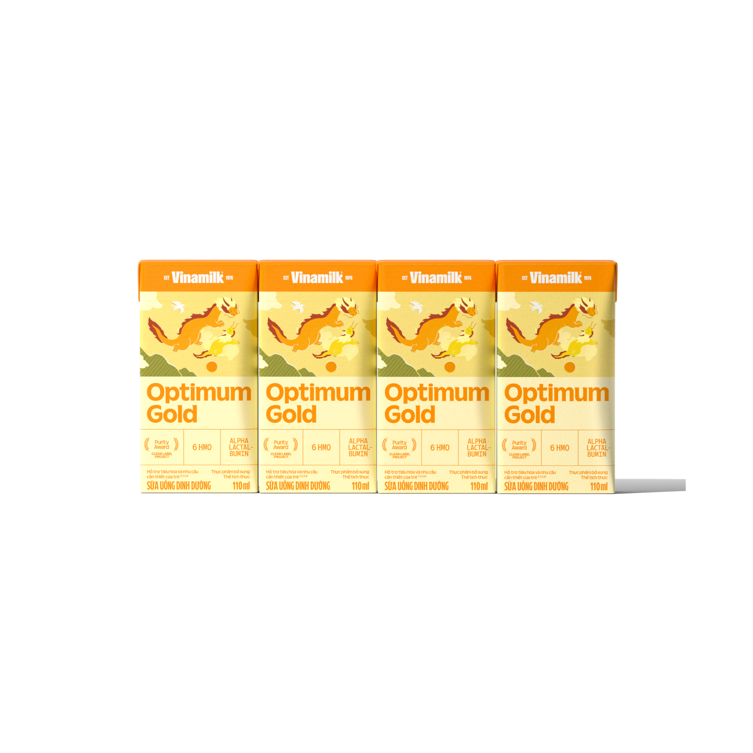 Sữa bột trẻ em pha sẵn Optimum Gold (trên 1 tuổi) 110ml