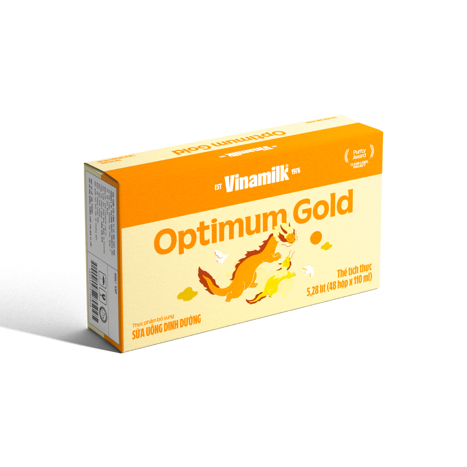 Sữa bột trẻ em pha sẵn Optimum Gold (trên 1 tuổi) 110ml