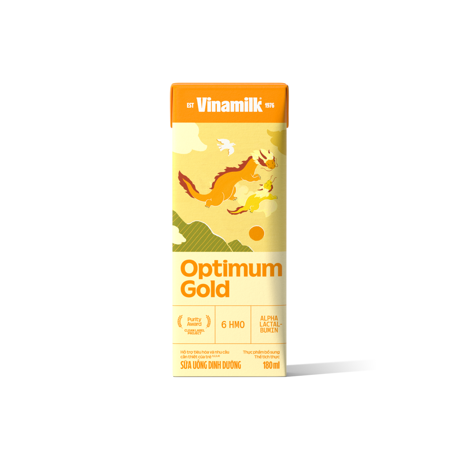 Sữa bột trẻ em pha sẵn Optimum Gold (trên 1 tuổi) 180ml