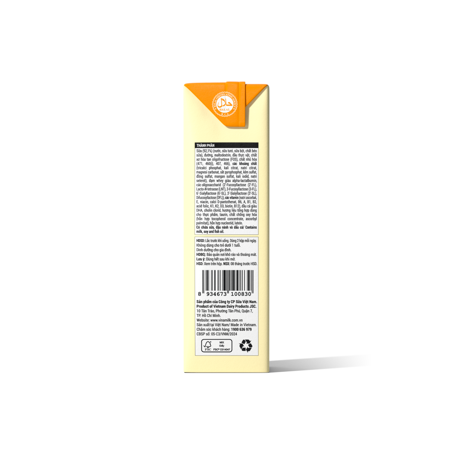 Sữa bột trẻ em pha sẵn Optimum Gold (trên 1 tuổi) 180ml