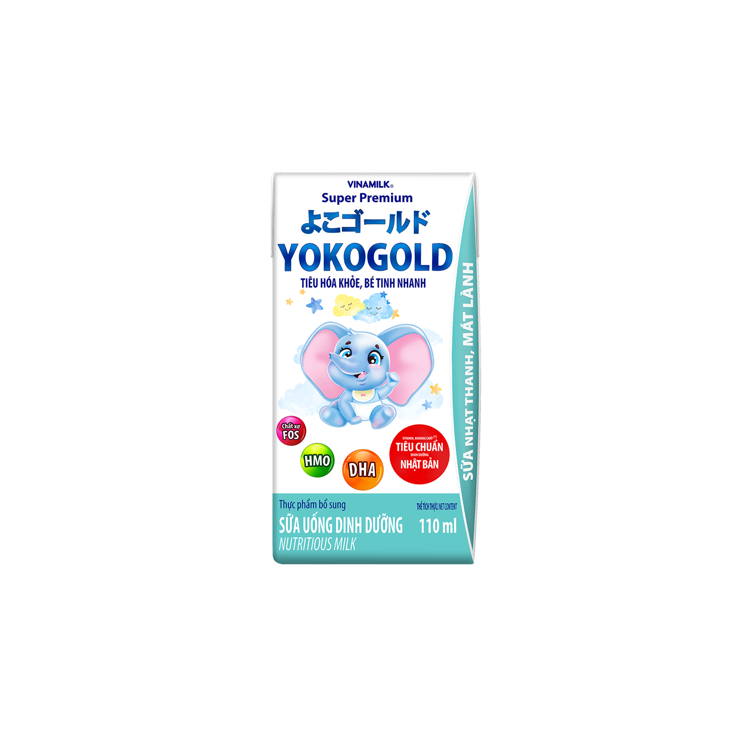 Sữa bột trẻ em pha sẵn YokoGold (trên 1 tuổi) 110ml Thùng 48 hộp