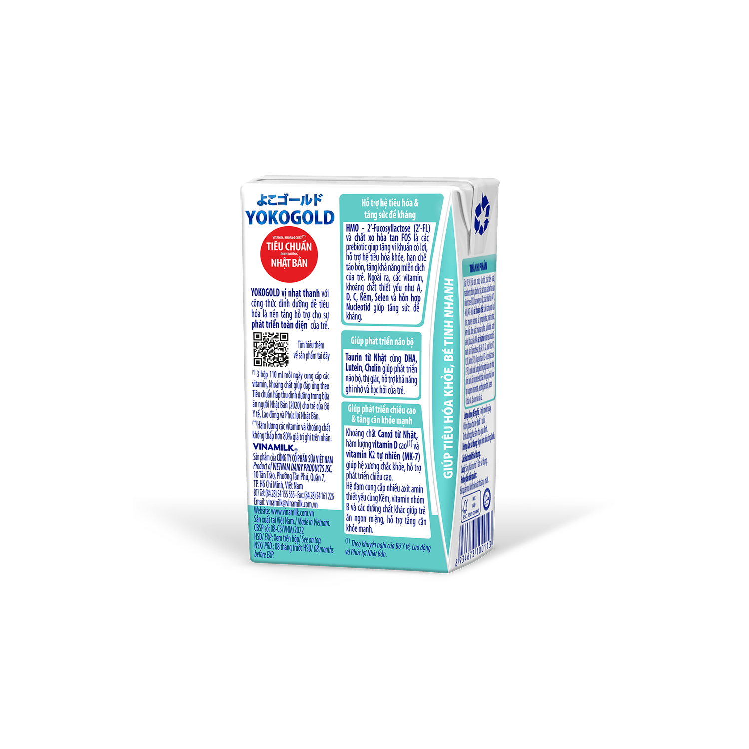 Sữa bột trẻ em pha sẵn YokoGold (trên 1 tuổi) 110ml