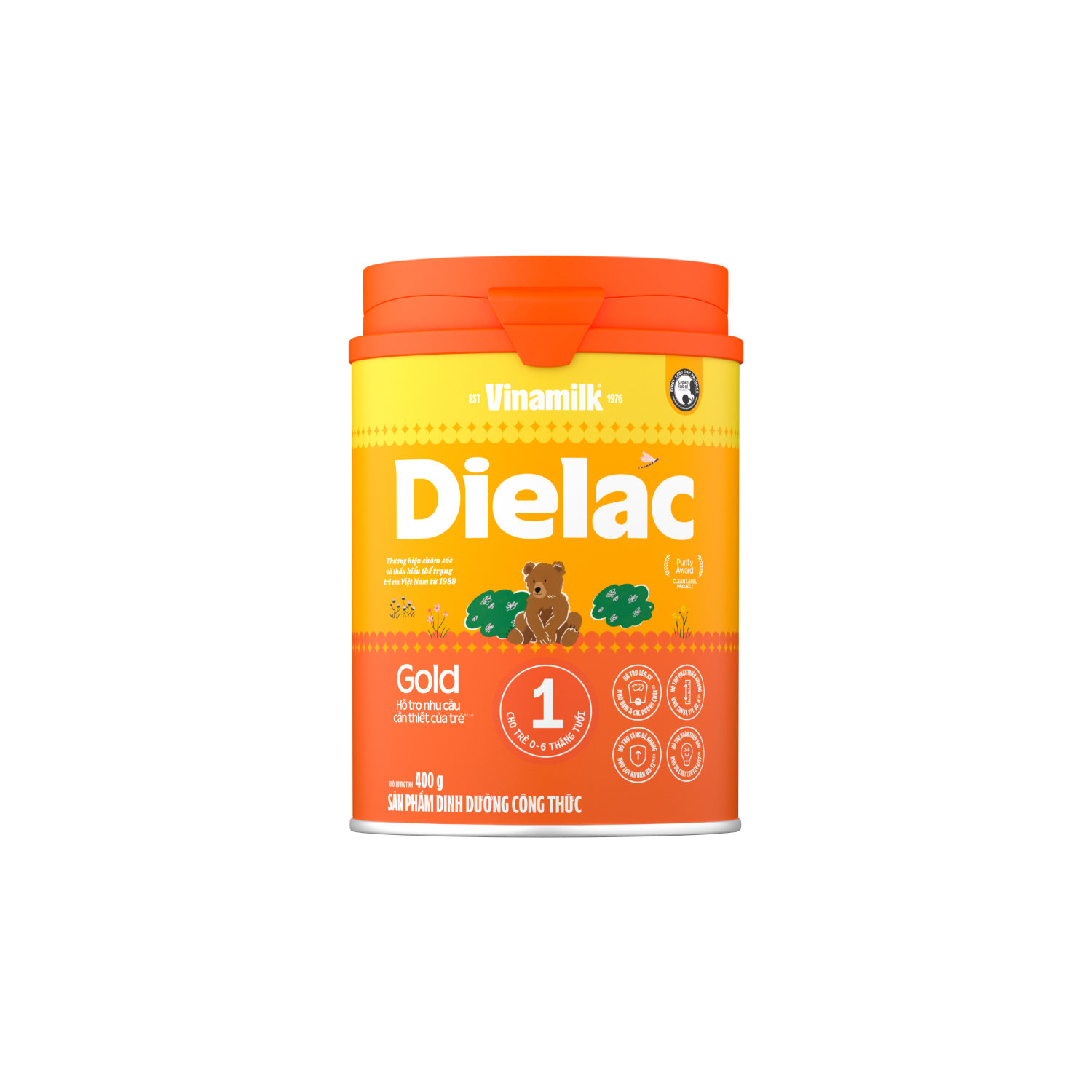 Sữa bột trẻ em Dielac Gold 1 (0-6 tháng) 400g
